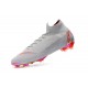 Chaussures football Nike Mercurial Superfly VI 360 Elite FG pour Hommes Gris Rouge