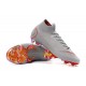 Chaussures football Nike Mercurial Superfly VI 360 Elite FG pour Hommes Gris Rouge