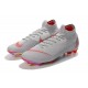 Chaussures football Nike Mercurial Superfly VI 360 Elite FG pour Hommes Gris Rouge