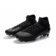 Chaussures football Nike Mercurial Superfly VI 360 Elite FG pour Hommes Tout Noir Coupe du Monde