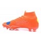 Chaussures football Nike Mercurial Superfly VI 360 Elite FG pour Hommes Orange Blanc Bleu Jaune Off-White For Nike