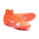 Chaussures football Nike Mercurial Superfly VI 360 Elite FG pour Hommes Orange Blanc Bleu Jaune Off-White For Nike