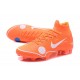 Chaussures football Nike Mercurial Superfly VI 360 Elite FG pour Hommes Orange Blanc Bleu Jaune Off-White For Nike