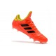 Chaussures de Football Pas Cher - Adidas Copa 18.1 FG Rouge Jaune