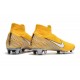 Chaussures football Nike Mercurial Superfly VI 360 Elite FG pour Hommes Jaune Amarillo Noir Blanc