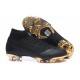 Chaussures football Nike Mercurial Superfly VI 360 Elite FG pour Hommes Or Noir