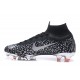 Chaussures football Nike Mercurial Superfly VI 360 Elite FG pour Hommes CR7 Argent Noir