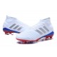 Chaussures de Football Pour Hommes - adidas Predator Telstar 18.1 FG Argent Rouge Bleu