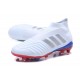 Chaussures de Football 2018 - adidas Predator Telstar 18+ FG Argent Rouge Bleu