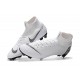 Chaussures football Nike Mercurial Superfly VI 360 Elite FG pour Hommes Blanc Noir