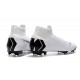 Chaussures football Nike Mercurial Superfly VI 360 Elite FG pour Hommes Blanc Noir