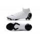 Chaussures football Nike Mercurial Superfly VI 360 Elite FG pour Hommes Blanc Noir
