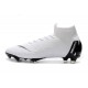 Chaussures football Nike Mercurial Superfly VI 360 Elite FG pour Hommes Blanc Noir