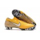 Nouveau Crampons de Football Nike Mercurial Vapor XII Elite FG Jaune Amarillo Noir Blanc