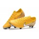 Nouveau Crampons de Football Nike Mercurial Vapor XII Elite FG Jaune Amarillo Noir Blanc