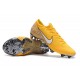 Nouveau Crampons de Football Nike Mercurial Vapor XII Elite FG Jaune Amarillo Noir Blanc