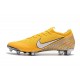 Nouveau Crampons de Football Nike Mercurial Vapor XII Elite FG Jaune Amarillo Noir Blanc