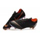 Nouveau Crampons de Football Nike Mercurial Vapor XII Elite FG Noir Orange Total Blanc