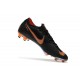 Nouveau Crampons de Football Nike Mercurial Vapor XII Elite FG Noir Orange Total Blanc