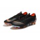 Nouveau Crampons de Football Nike Mercurial Vapor XII Elite FG Noir Orange Total Blanc