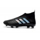 Chaussures de Football 2018 - adidas Predator 18+ FG Noir Argent