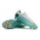 Nouveau Crampons de Football Nike Mercurial Vapor XII Elite FG Métallisé Blanc Or Bleu