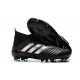 Crampon de Foot Pas Cher 2018- Adidas Predator 18.1 FG Noir argent