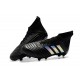 Crampon de Foot Pas Cher 2018- Adidas Predator 18.1 FG Noir argent