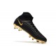 Chaussures de Foot Nike Magista Obra II DF ACC FG Or Noir