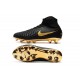 Chaussures de Foot Nike Magista Obra II DF ACC FG Or Noir