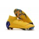 Chaussures football Nike Mercurial Superfly VI 360 Elite FG Bleu Jaune