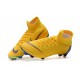 Chaussures football Nike Mercurial Superfly VI 360 Elite FG Bleu Jaune