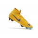 Chaussures football Nike Mercurial Superfly VI 360 Elite FG Bleu Jaune