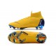 Chaussures football Nike Mercurial Superfly VI 360 Elite FG Bleu Jaune