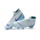 Crampons Football 2018 CR7 Nike Mercurial Superfly VI 360 Elite FG Bleu Clair