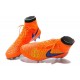 Crampons Football Magista Obra FG Chaussure Homme Orange Violet