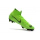 Chaussures de Foot Nike Mercurial Superfly 6 Elite FG - Vert Noir