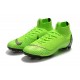 Chaussures de Foot Nike Mercurial Superfly 6 Elite FG - Vert Noir