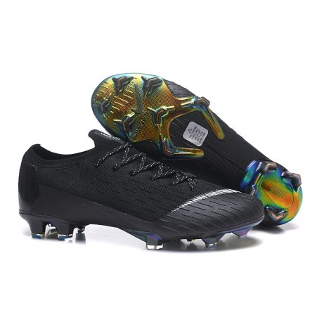 Nouveau Chaussures Nike Mercurial Vapor XII 360 ACC Elite FG Noir Blanc