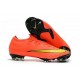 Crampons de Foot Nike Mercurial Vapor XII Elite FG Orange Jaune