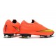 Crampons de Foot Nike Mercurial Vapor XII Elite FG Orange Jaune