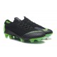 Nouveau Chaussures Football Nike Mercurial Vapor XII Elite FG Vert Noir