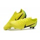 Crampons de Foot Nike Mercurial Vapor XII Elite FG Jaune Volt Noir