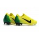 Crampons de Foot Nike Mercurial Vapor XII Elite FG Jaune Volt Noir