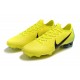 Crampons de Foot Nike Mercurial Vapor XII Elite FG Jaune Volt Noir