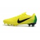 Crampons de Foot Nike Mercurial Vapor XII Elite FG Jaune Volt Noir