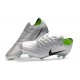 Crampons de Foot Nike Mercurial Vapor XII Elite FG Noir Argent 