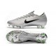 Crampons de Foot Nike Mercurial Vapor XII Elite FG Noir Argent 