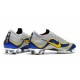 Nouveau Chaussures Nike Mercurial Vapor XII 360 ACC Elite FG Argent Bleu Jaune