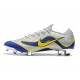 Nouveau Chaussures Nike Mercurial Vapor XII 360 ACC Elite FG Argent Bleu Jaune